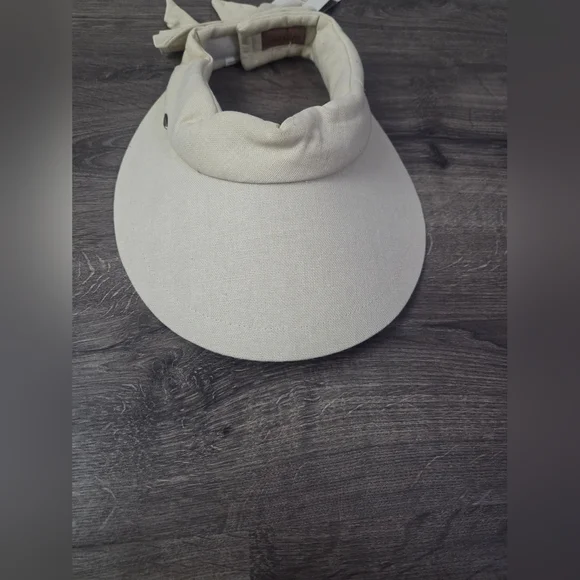 Scala Women's 100% Cotton Visor Hat NWT - Picture 2 of 9